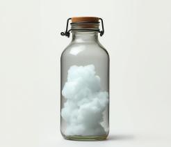 cloud in a bottle