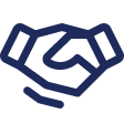 icon of hands shaking